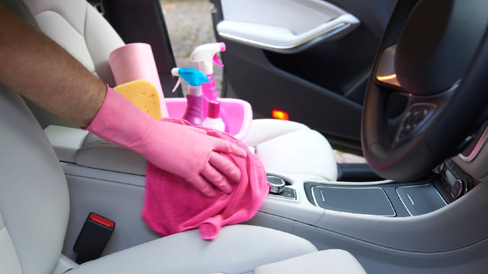 Car maintenance checklist car repairs cleaning inside car